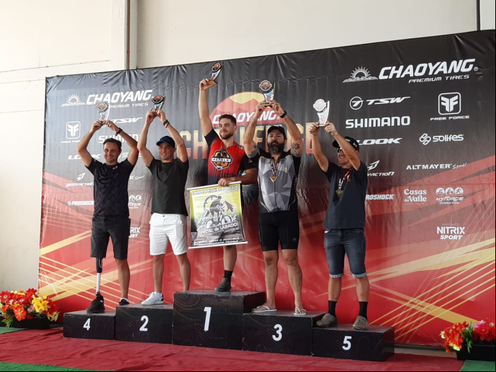 Paraciclista de Indaial se destaca na 2Âª etapa do Circuito Challenger de MTB